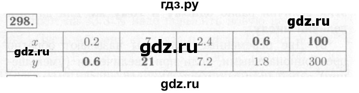 ГДЗ по математике 6 класс Мерзляк рабочая тетрадь  задание - 298, Решебник №2