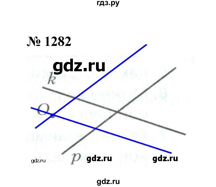 Номер 1282 перерисуйте в тетрадь рисунок 175