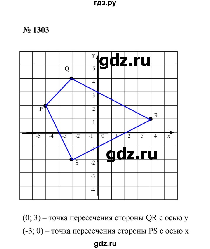 ГДЗ по математике 6 класс  Мерзляк  Базовый уровень номер - 1303, Решебник №1 к учебнику 2020