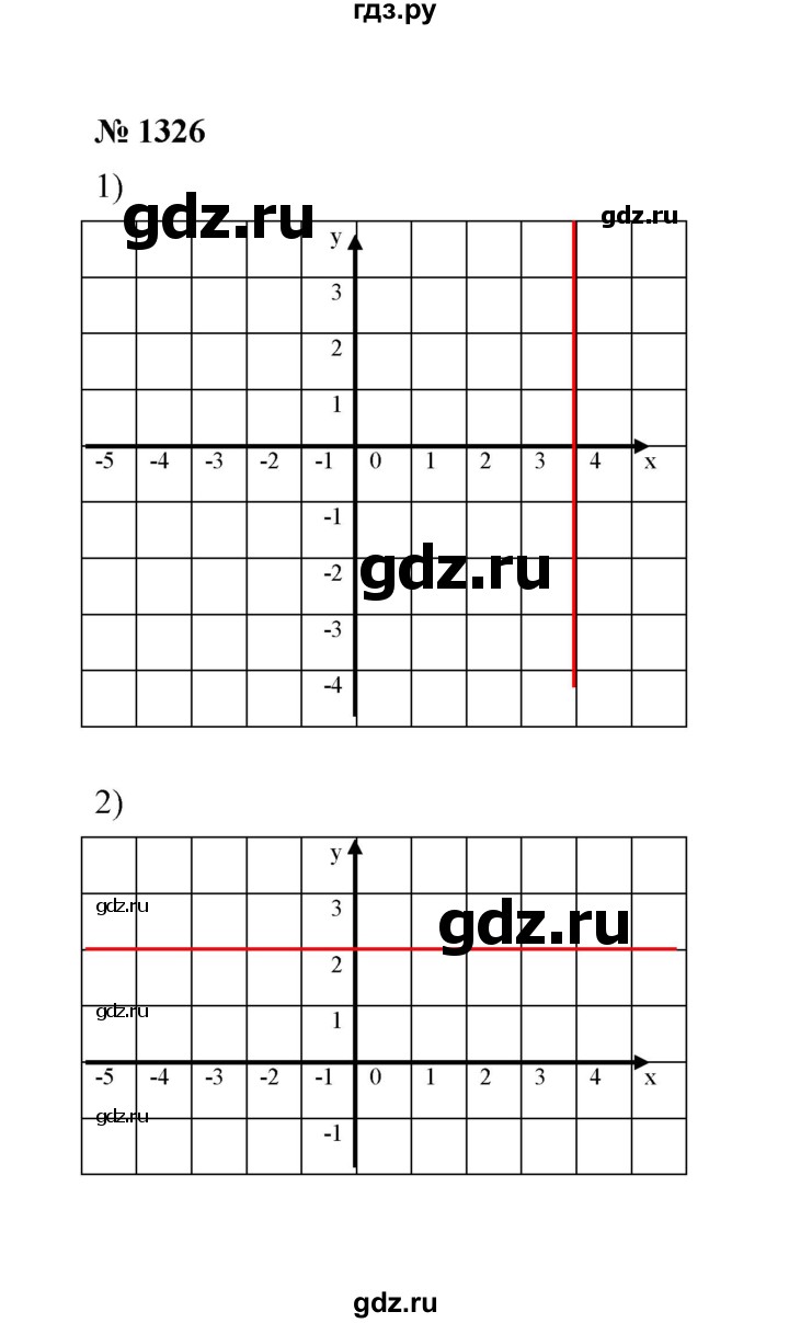 ГДЗ по математике 6 класс  Мерзляк  Базовый уровень номер - 1326, Решебник №1 к учебнику 2020