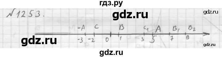 ГДЗ по математике 6 класс  Мерзляк  Базовый уровень номер - 1253, Решебник №1 к учебнику 2016