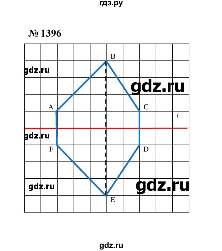 ГДЗ по математике 6 класс  Мерзляк  Базовый уровень номер - 1396, Решебник к учебнику 2023