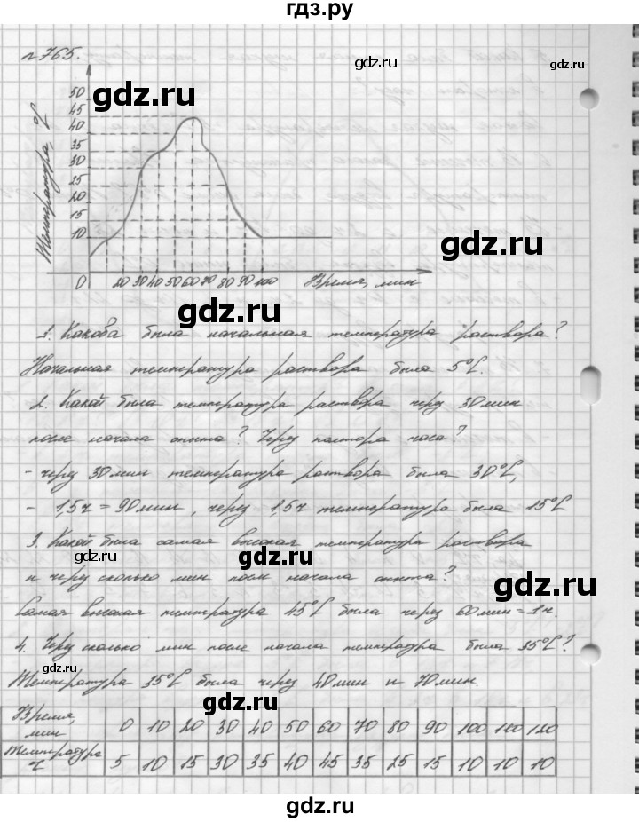ГДЗ номер 765 алгебра 7 класс Мерзляк, Полонский