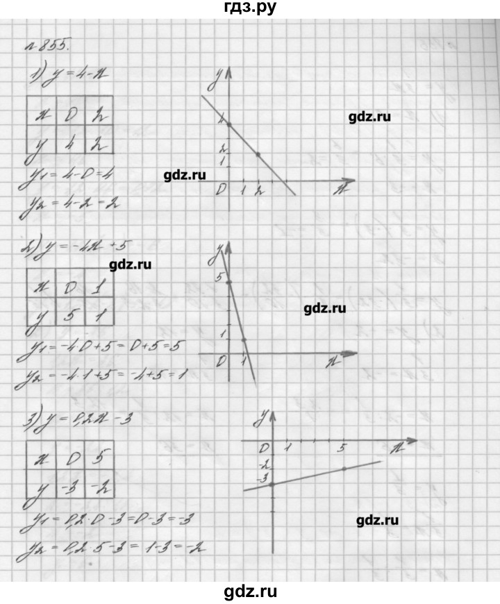 Решебник по алгебре мерзляков. Алгебра 7 класс Мерзляк 855. Алгебра 7 класс Мерзляк номер 855. Гдз Алгебра 7 класс Мерзляк 1011. Гдз по алгебре 7 класс Мерзляк номер 853 и 855.