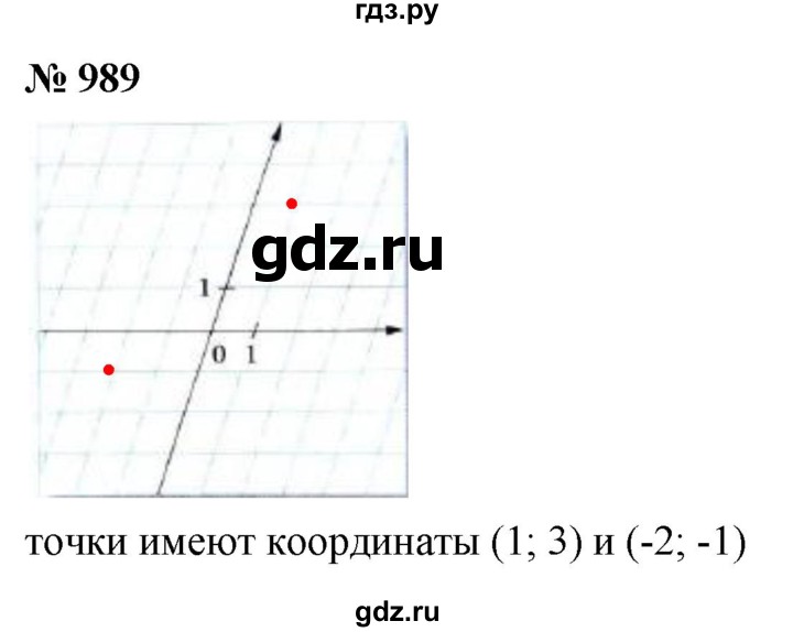 ГДЗ по математике 6 класс  Дорофеев  Базовый уровень глава 11 / упражнение - (989), Решебник к учебнику 2019