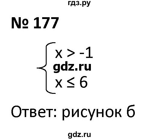 ГДЗ по алгебре 9 класс  Мерзляк   упражнение - 177, Решебник к учебнику 2021