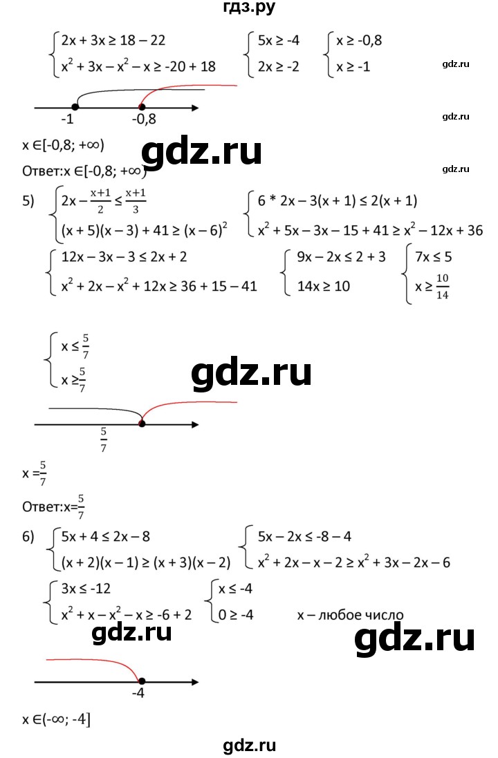 ГДЗ по алгебре 9 класс  Мерзляк   упражнение - 192, Решебник к учебнику 2021