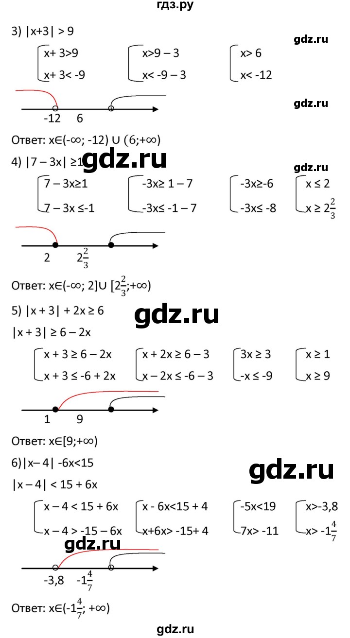 ГДЗ по алгебре 9 класс  Мерзляк   упражнение - 205, Решебник к учебнику 2021