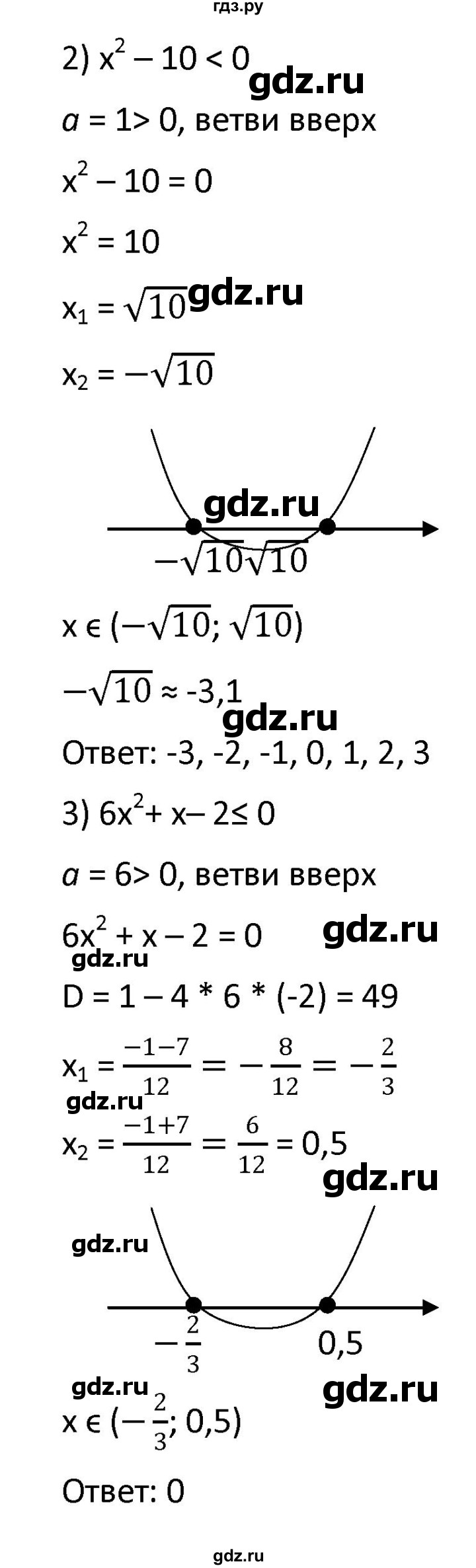 ГДЗ по алгебре 9 класс  Мерзляк   упражнение - 414, Решебник к учебнику 2021