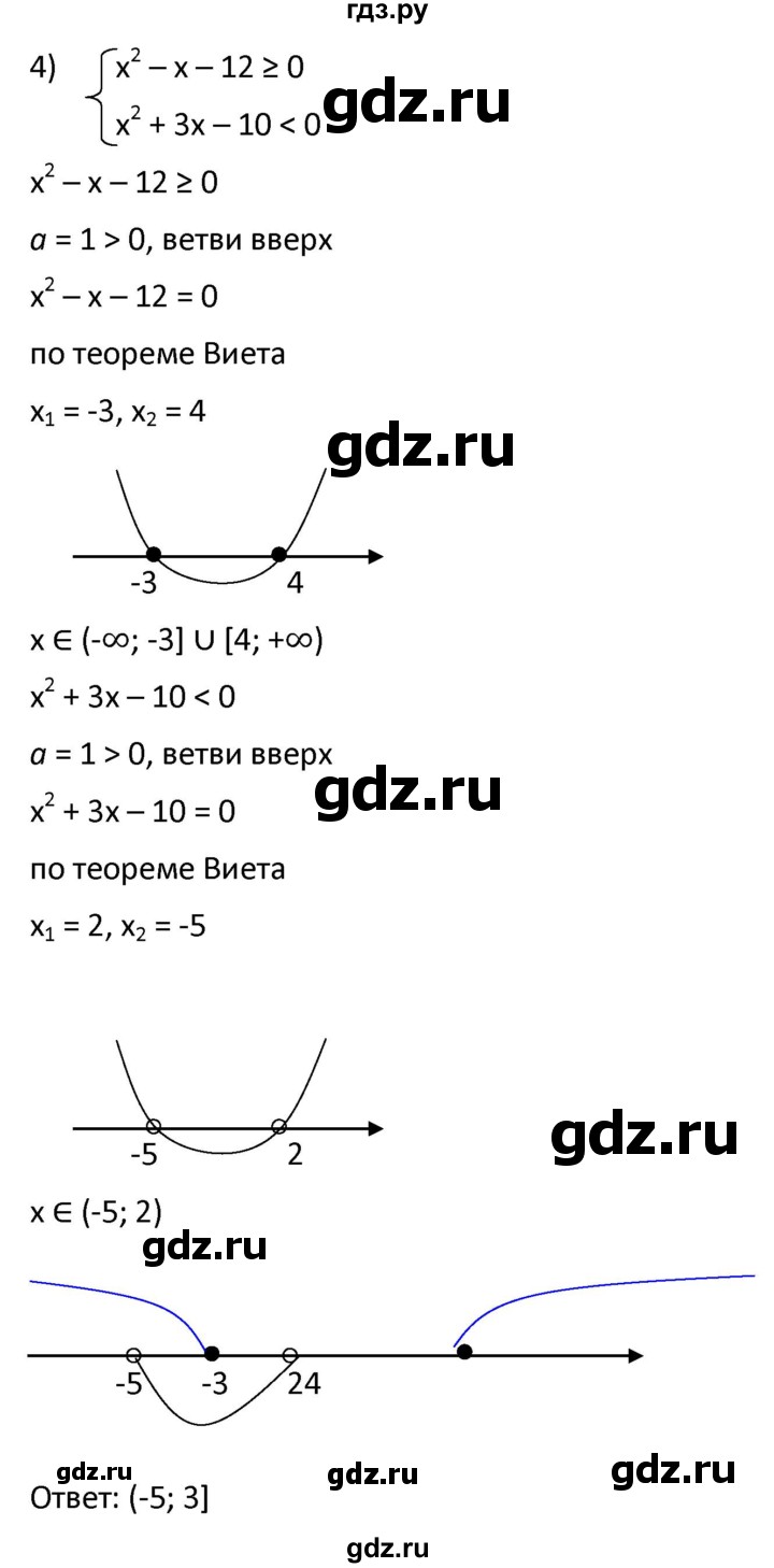 ГДЗ по алгебре 9 класс  Мерзляк   упражнение - 424, Решебник к учебнику 2021