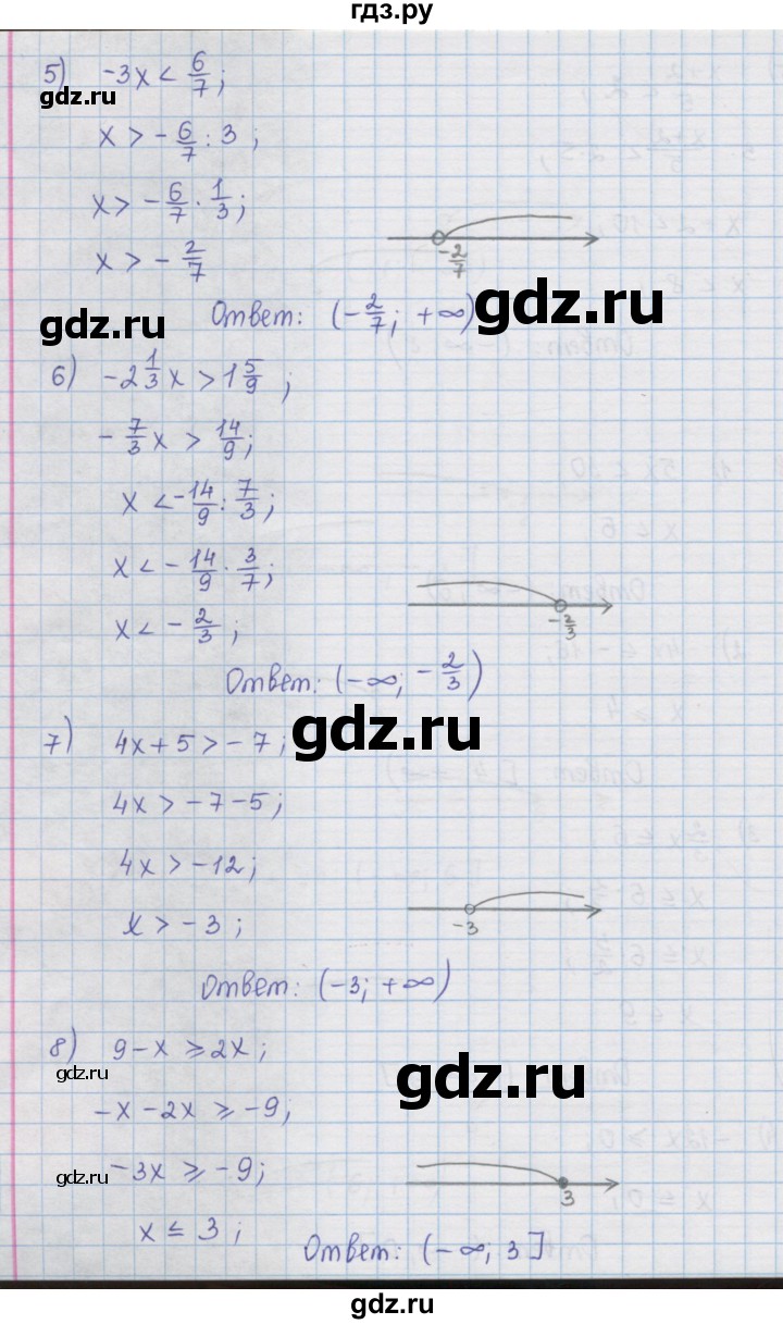 ГДЗ по алгебре 9 класс  Мерзляк   упражнение - 118, Решебник №1 к учебнику 2016