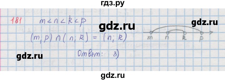ГДЗ по алгебре 9 класс  Мерзляк   упражнение - 181, Решебник №1 к учебнику 2016