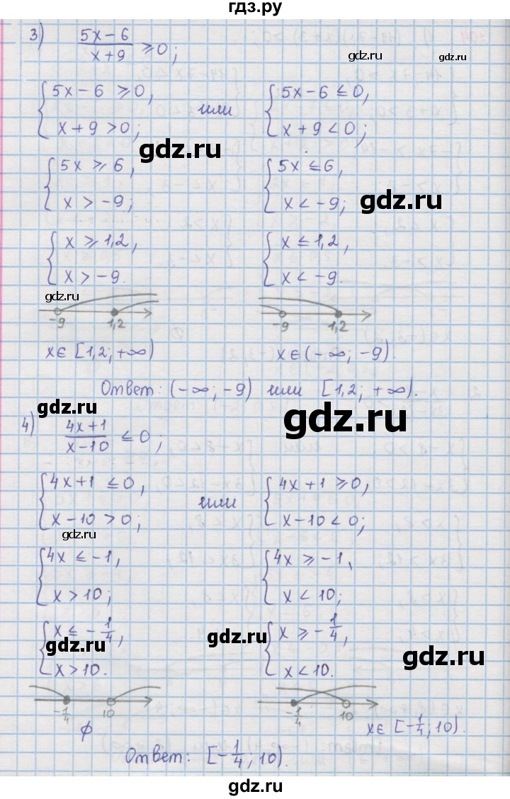 ГДЗ по алгебре 9 класс  Мерзляк   упражнение - 204, Решебник №1 к учебнику 2016