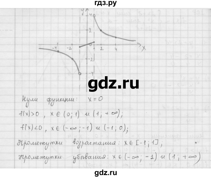 ГДЗ по алгебре 9 класс  Мерзляк   упражнение - 269, Решебник №1 к учебнику 2016