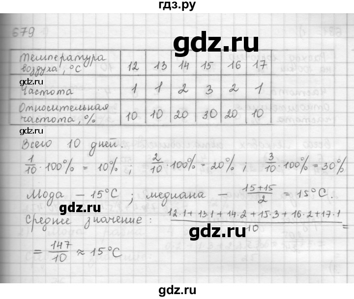 ГДЗ по алгебре 9 класс  Мерзляк   упражнение - 679, Решебник №1 к учебнику 2016