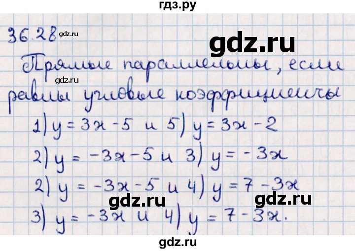 ГДЗ по алгебре 10 класс Мерзляк  Базовый уровень задание - 36.28, Решебник к учебнику 2022