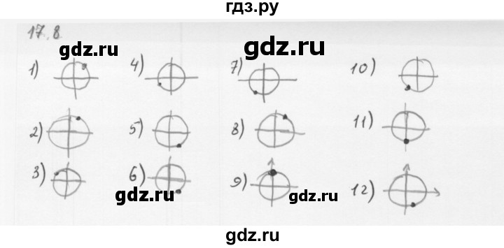 ГДЗ по алгебре 10 класс Мерзляк  Базовый уровень задание - 17.8, Решебник к учебнику 2013