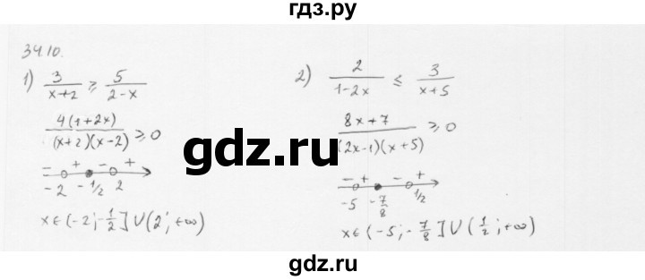 ГДЗ по алгебре 10 класс Мерзляк  Базовый уровень задание - 34.10, Решебник к учебнику 2013