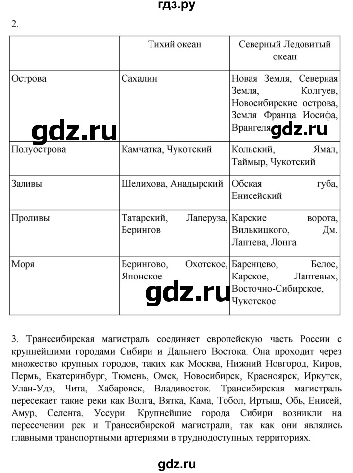 ГДЗ по географии 8 класс  Алексеев   страница - 159, Решебник к учебнику 2023