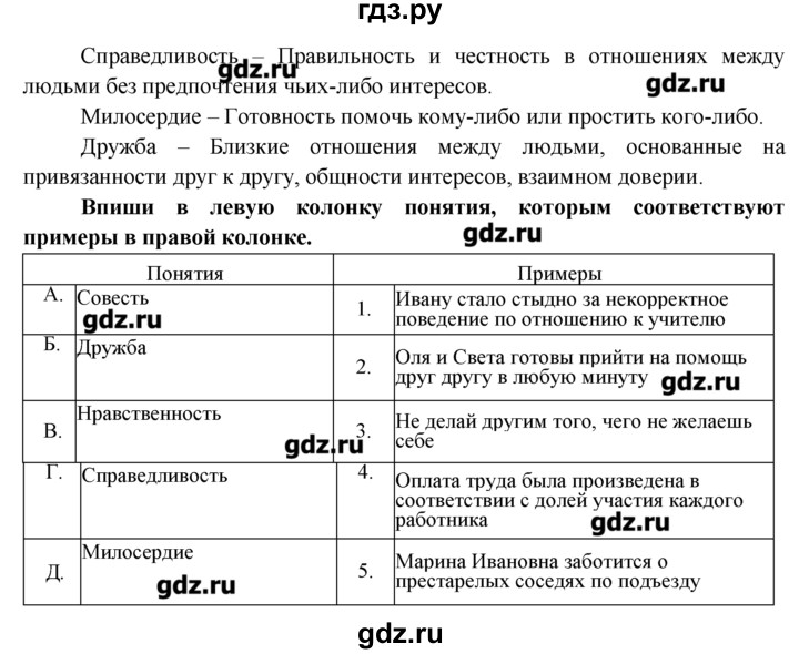 ГДЗ по обществознанию 7 класс Соловьева рабочая тетрадь (Данилов)  урок / 7–8 - 1, Решебник