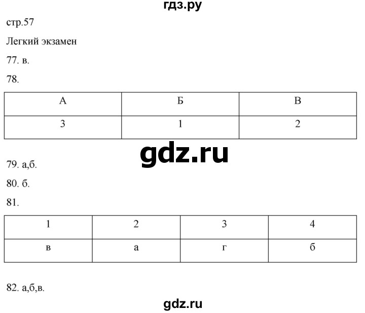 ГДЗ по географии 8 класс Николина мой тренажер (Алексеева)  страница - 57, Решебник 2023