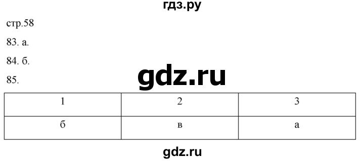 ГДЗ по географии 8 класс Николина мой тренажер (Алексеева)  страница - 58, Решебник 2023