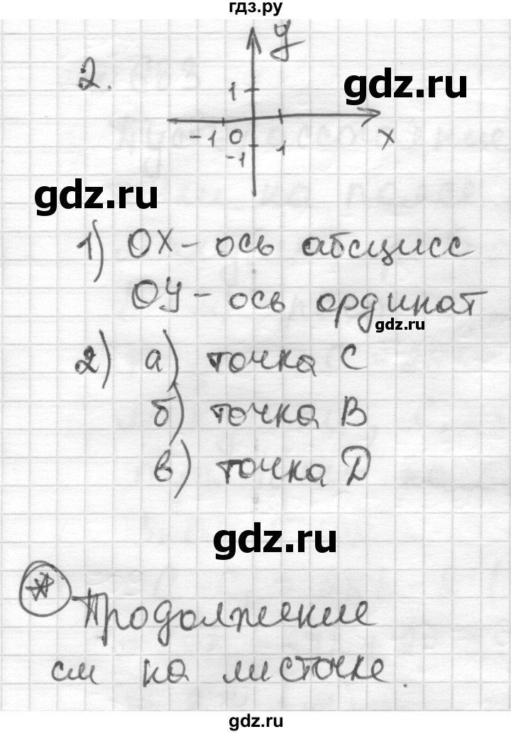 ГДЗ по математике 6 класс Муравин   контрольные вопросы §22 - 2, Решебник