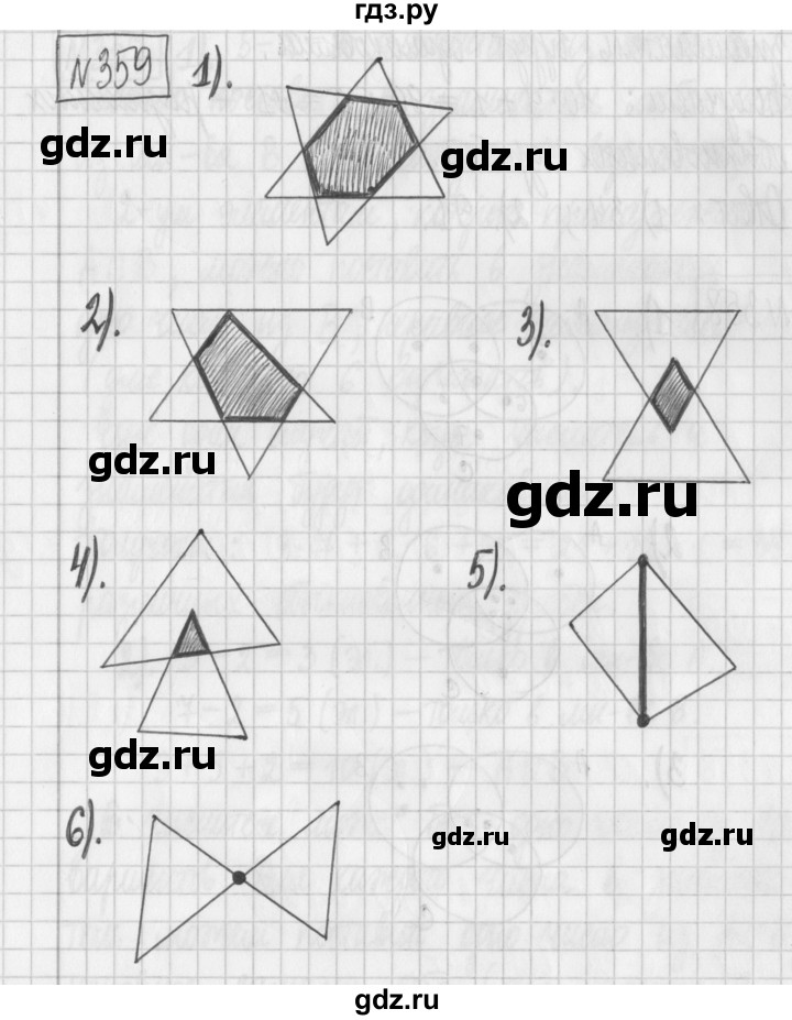ГДЗ по математике 6 класс Муравин   §11 - 359, Решебник