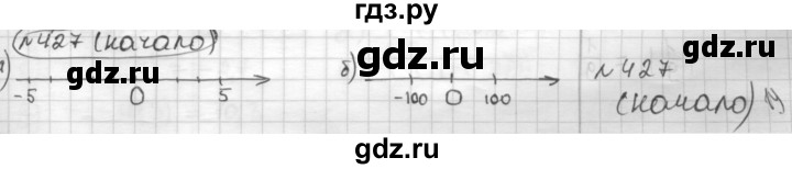 ГДЗ по математике 6 класс Муравин   §14 - 427, Решебник