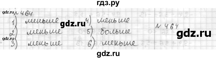 ГДЗ по математике 6 класс Муравин   §15 - 464, Решебник