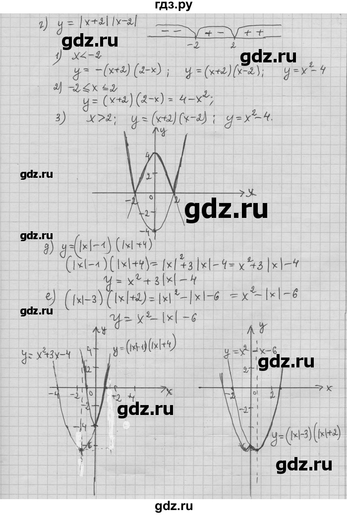 ГДЗ по алгебре 11 класс Никольский  Базовый и углубленный уровень номер / § 1 - 82, Решебник