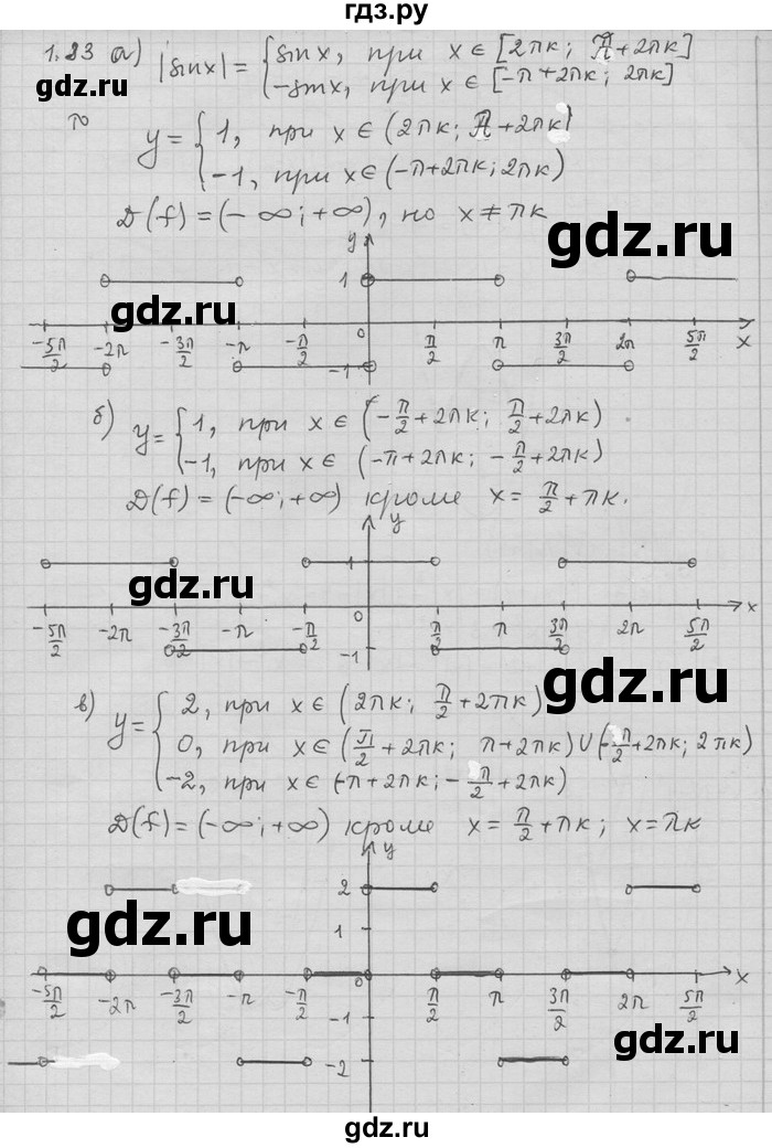 ГДЗ по алгебре 11 класс Никольский  Базовый и углубленный уровень номер / § 1 - 83, Решебник