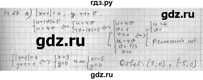 ГДЗ по алгебре 11 класс Никольский  Базовый и углубленный уровень номер / § 14 - 27, Решебник