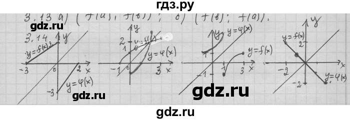 ГДЗ по алгебре 11 класс Никольский  Базовый и углубленный уровень номер / § 3 - 14, Решебник