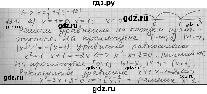 ГДЗ по алгебре 11 класс Никольский  Базовый и углубленный уровень задача для повторения - 121, Решебник