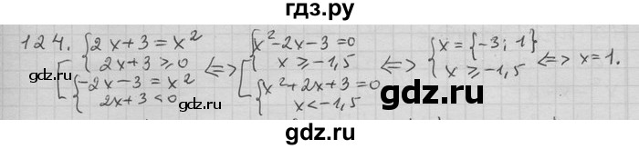 ГДЗ по алгебре 11 класс Никольский  Базовый и углубленный уровень задача для повторения - 124, Решебник