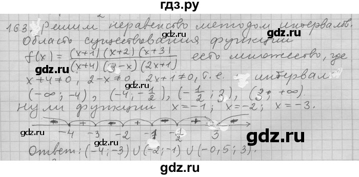 ГДЗ по алгебре 11 класс Никольский  Базовый и углубленный уровень задача для повторения - 163, Решебник