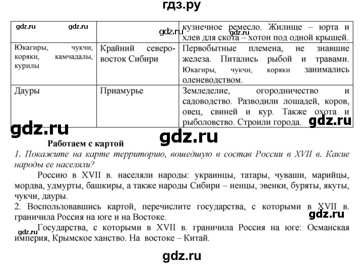 ГДЗ по истории 7 класс Арсентьев История России  часть 2. страница - 86, Решебник №1 к учебнику 2020