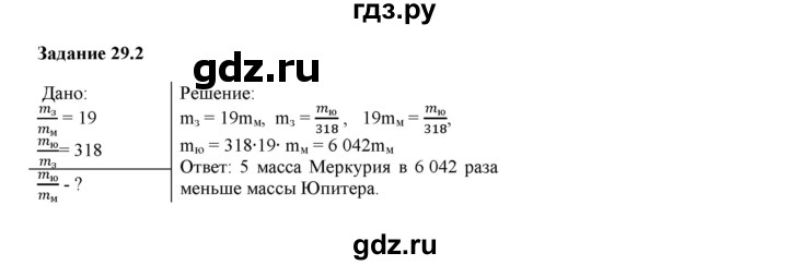 ГДЗ по физике 7 класс Ханнанова рабочая тетрадь (Перышкин) Базовый уровень §29 - 29.2, Решебник к тетради 2023