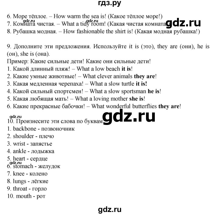 ГДЗ по английскому языку 7 класс Афанасьева Rainbow  часть 2. страница - 97, Решебник №1 2017