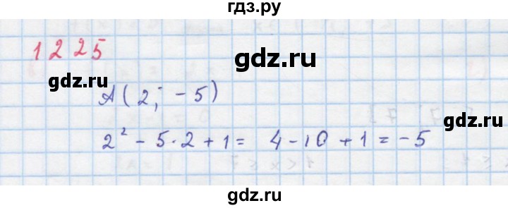 ГДЗ по алгебре 8 класс  Макарычев  Углубленный уровень упражнение - 1225, Решебник №1 к учебнику 2018