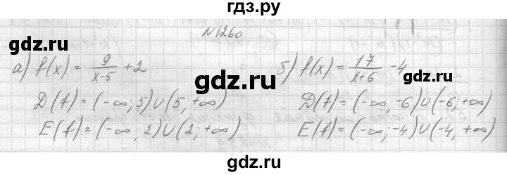 ГДЗ по алгебре 8 класс  Макарычев  Углубленный уровень упражнение - 1260, Решебник к учебнику 2014