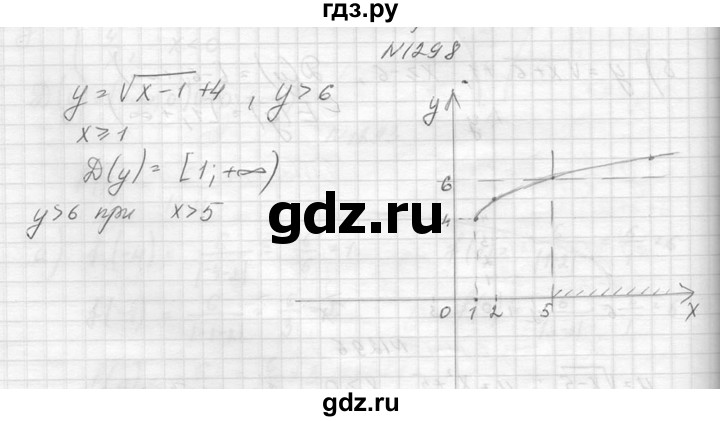 ГДЗ по алгебре 8 класс  Макарычев  Углубленный уровень упражнение - 1298, Решебник к учебнику 2014