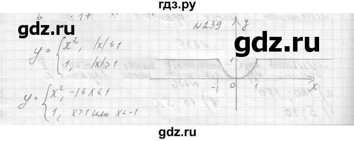 ГДЗ по алгебре 8 класс  Макарычев  Углубленный уровень упражнение - 239, Решебник к учебнику 2014