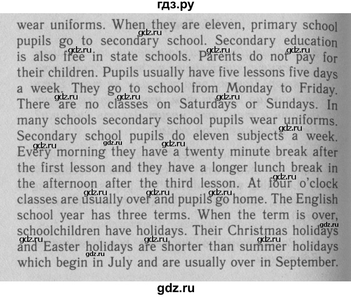 ГДЗ по английскому языку 7 класс Афанасьева рабочая тетрадь Rainbow  unit one - 9, Решебник 2016 №3