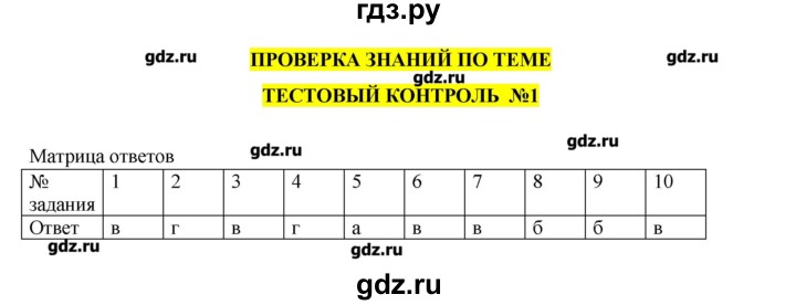 Ответы на вопросы по биологии 9 класс