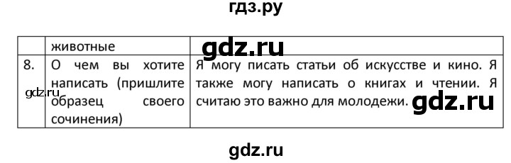 ГДЗ по английскому языку 6 класс Вербицкая Forward  часть 1. страница - 7, Решебник к учебнику 2016