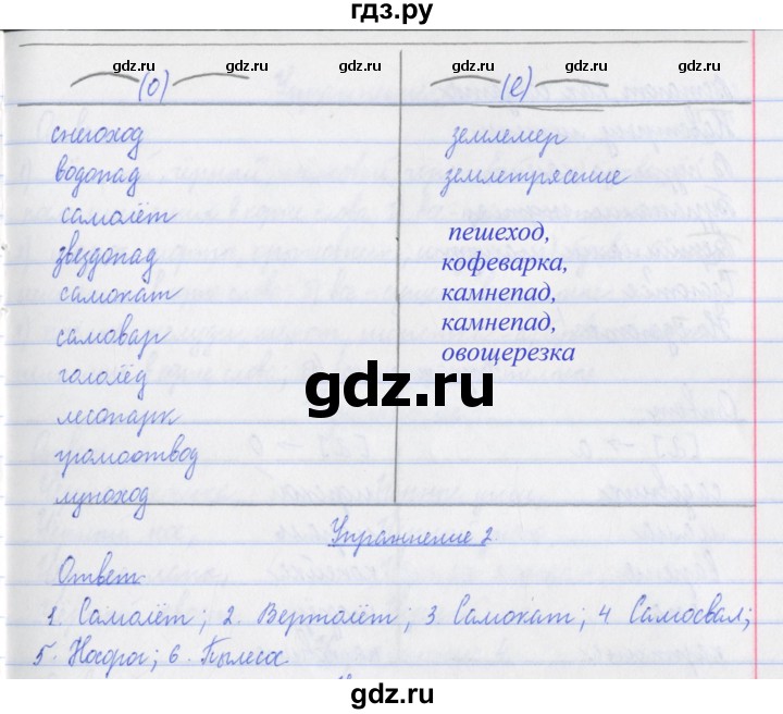 ГДЗ по русскому языку 3 класс Кузнецова рабочая тетрадь пишем грамотно (Иванов)  часть 1. страница - 28, Решебник №1