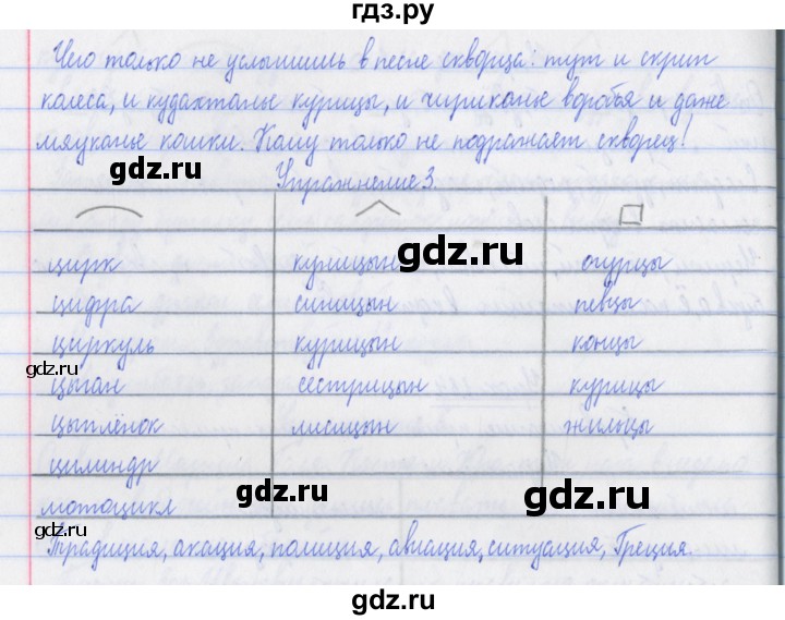 ГДЗ по русскому языку 3 класс Кузнецова рабочая тетрадь пишем грамотно (Иванов)  часть 2. страница - 51, Решебник №1
