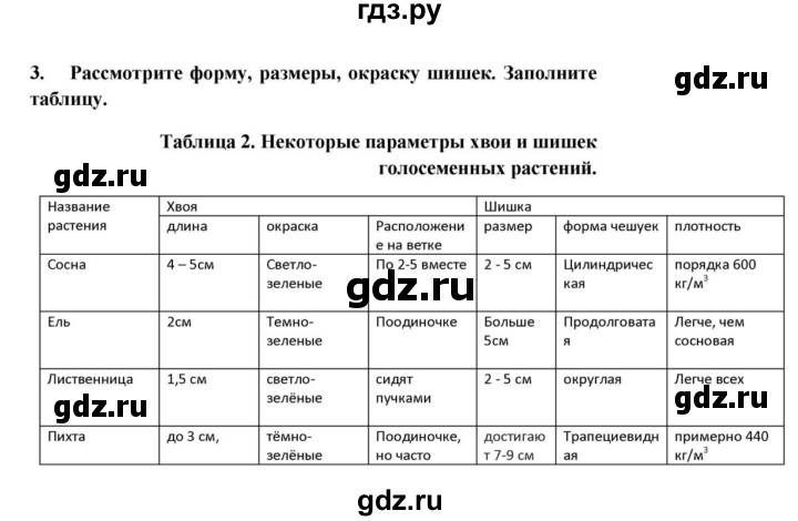 Лабораторная работа по биологии 5 класс